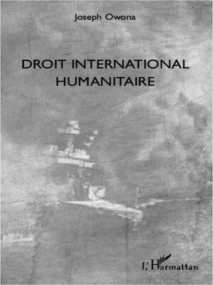 cover image of Droit international humanitaire